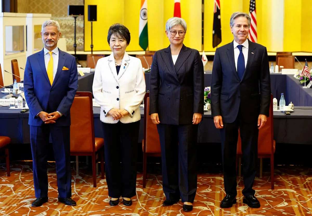 Quad Ministers Convene in Tokyo, Addressing Regional Challenges