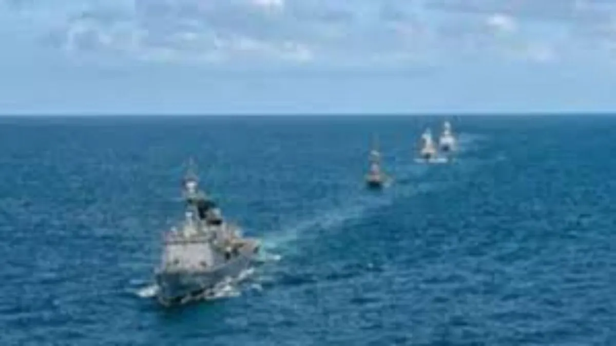 Philippines and Japan Hold First Joint Naval Drills in South China Sea