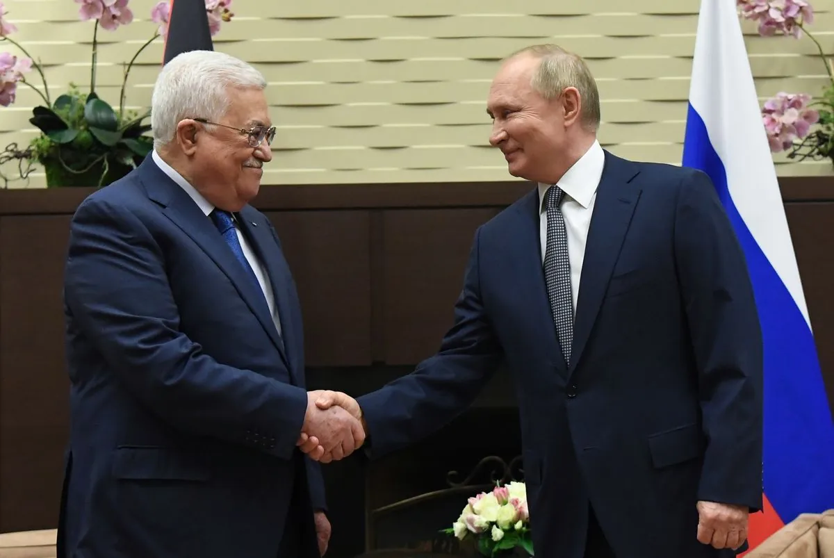 Abbas to Meet Putin in Moscow Amid Middle East Tensions