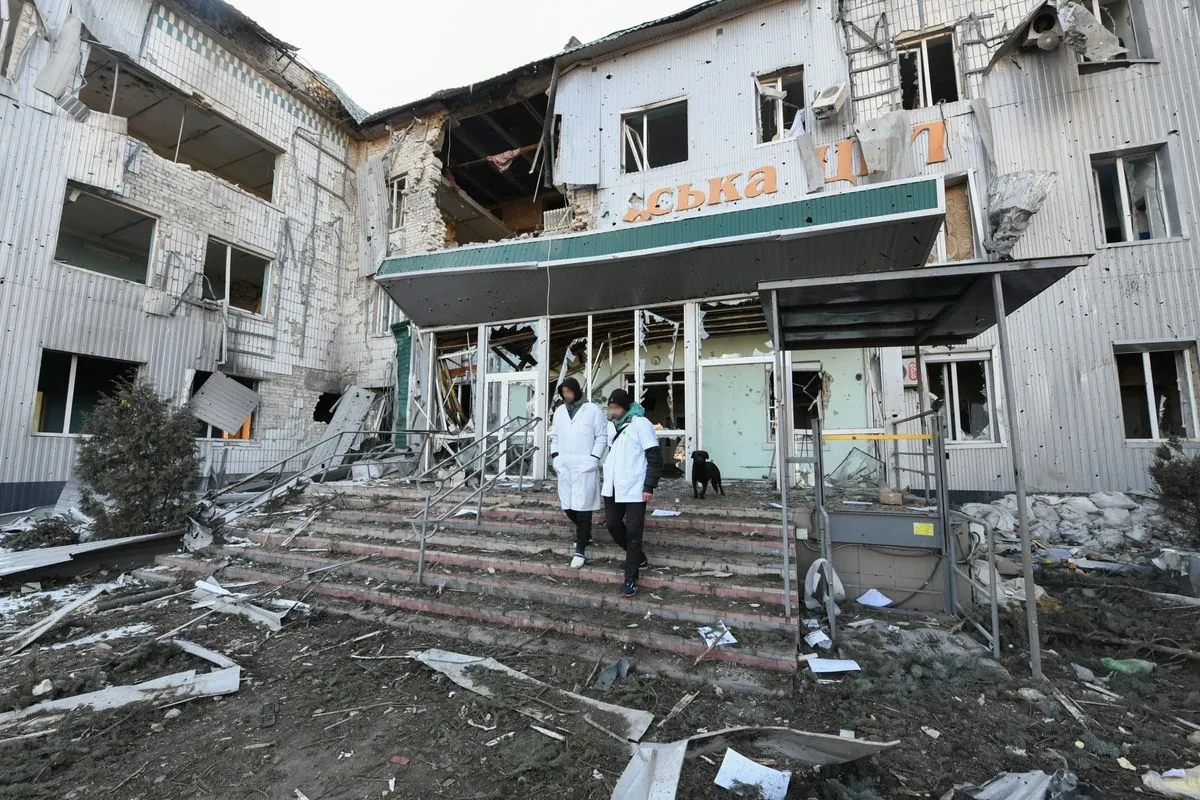 russian-missile-strike-damages-kharkiv-medical-facility