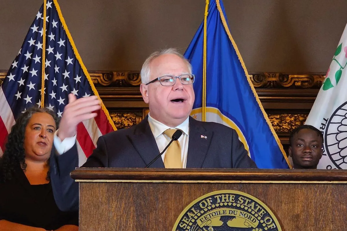 Walz's VP Pick Reignites Debate on 2020 Protest Response