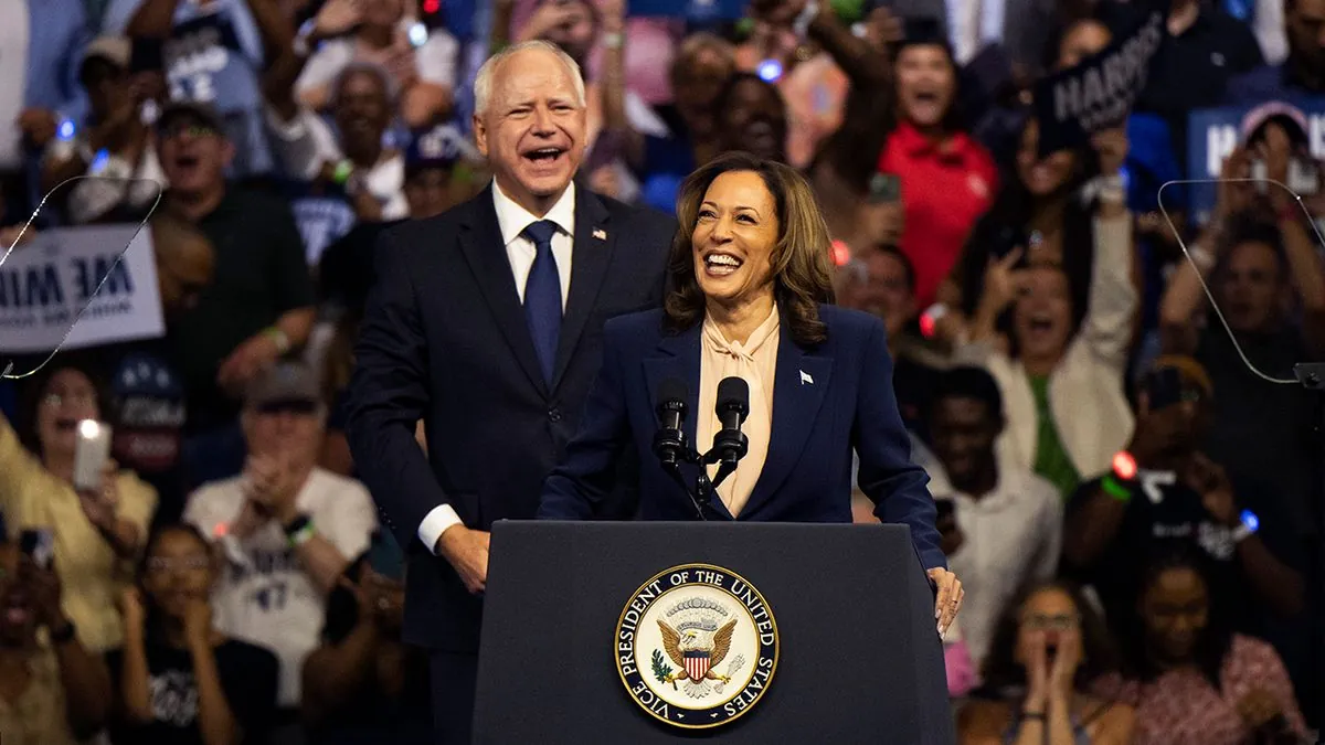 Harris Taps Walz as VP Pick, Reshaping Battleground Strategy