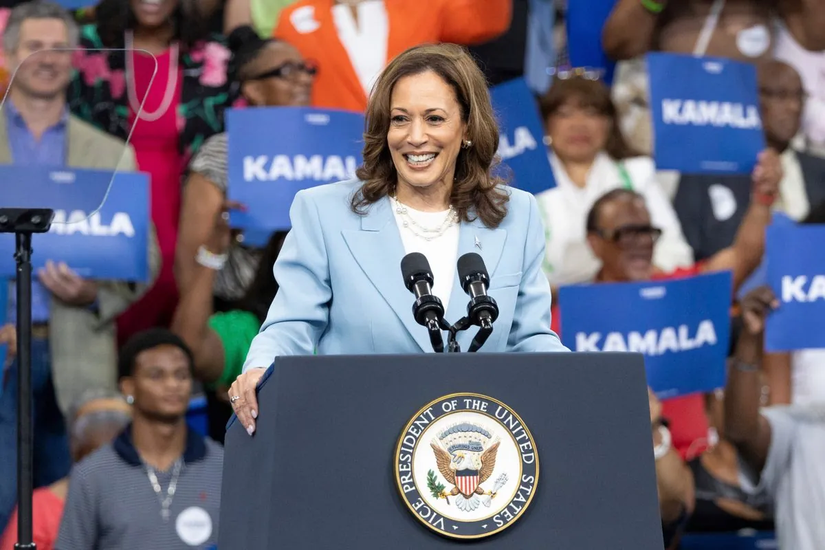 Harris Gains Black Voter Support, Trump Rises Among White Voters: Poll