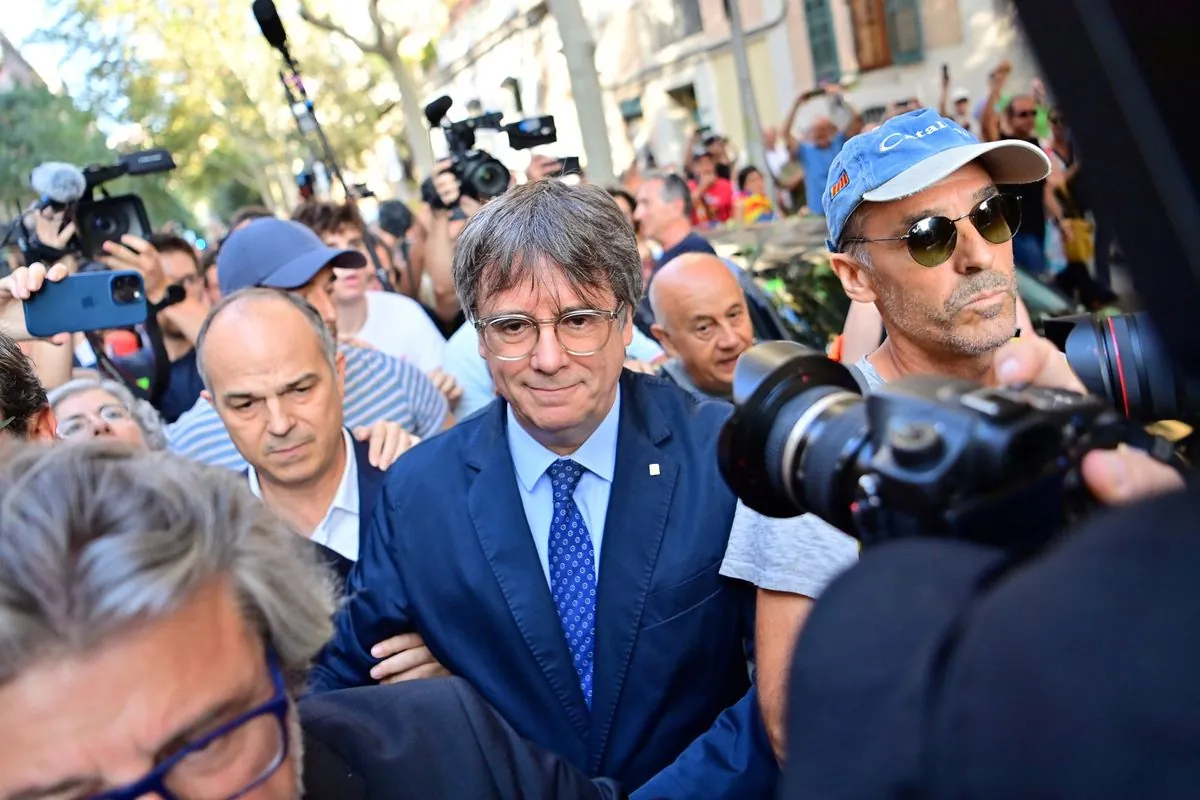 Exiled Catalan Leader Puigdemont Makes Surprise Return to Spain