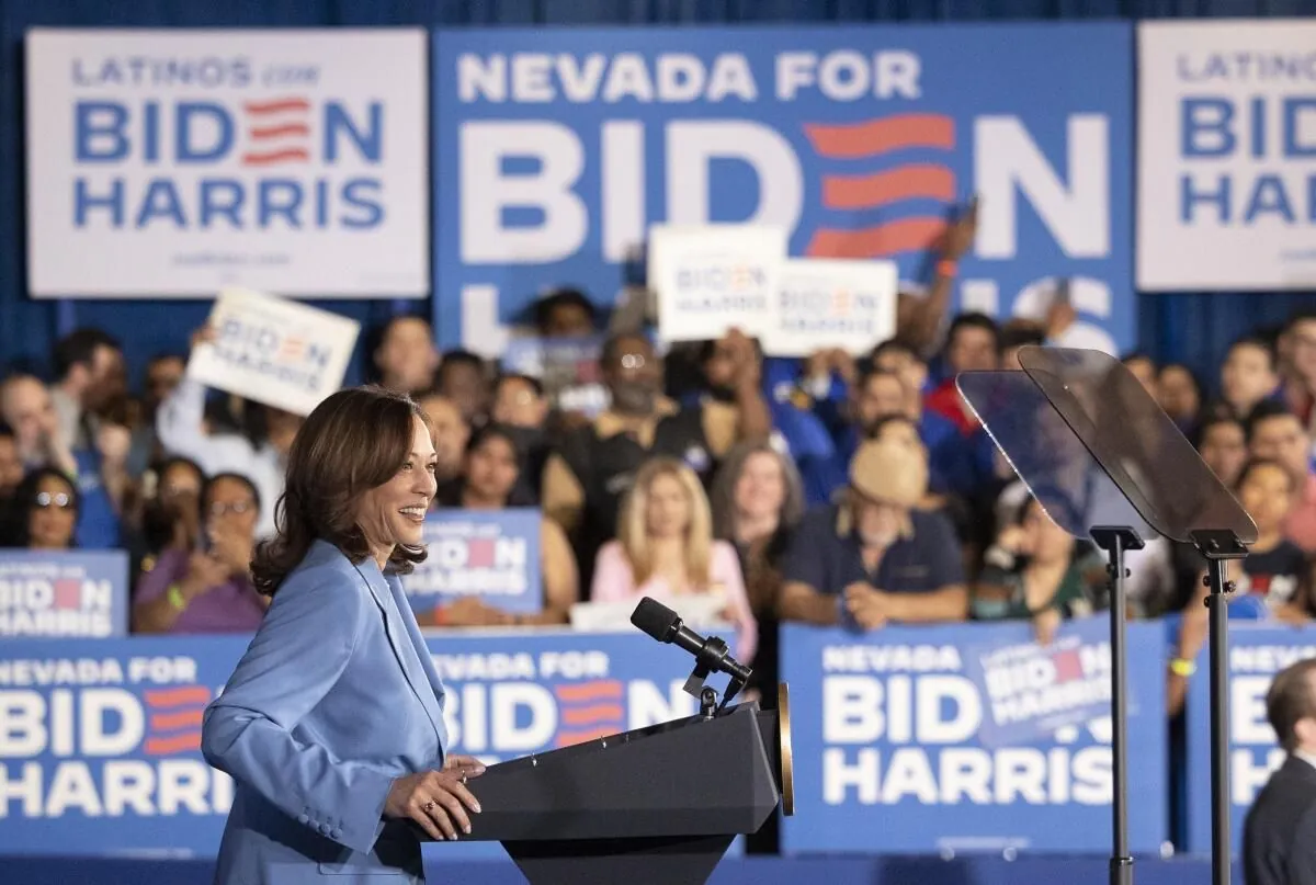 Harris Rallies Nevada Support in Crucial Battleground State Visit