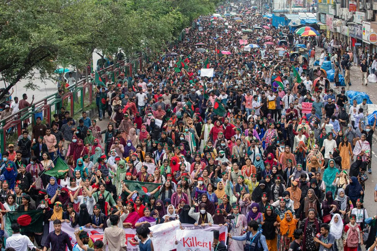 Bangladesh's Top Officials Resign Amid Escalating Student Protests