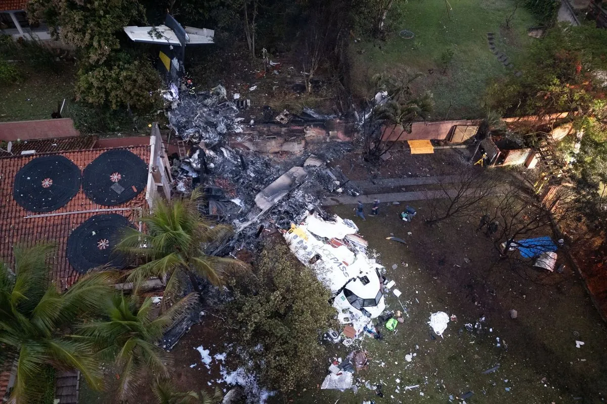 Tragic Plane Crash Near São Paulo Claims 62 Lives, Recovery Efforts Underway