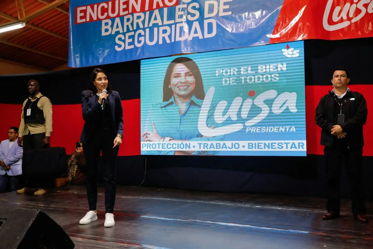 Ecuador's Opposition Party Selects Luisa Gonzalez for 2025 Presidential Race