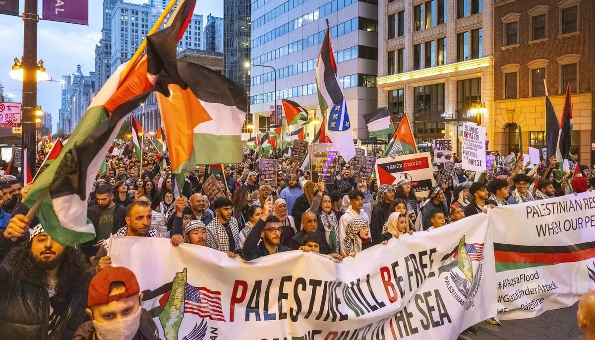 Chicago's Palestinian Community Gears Up for DNC Protests Despite Harris Nomination