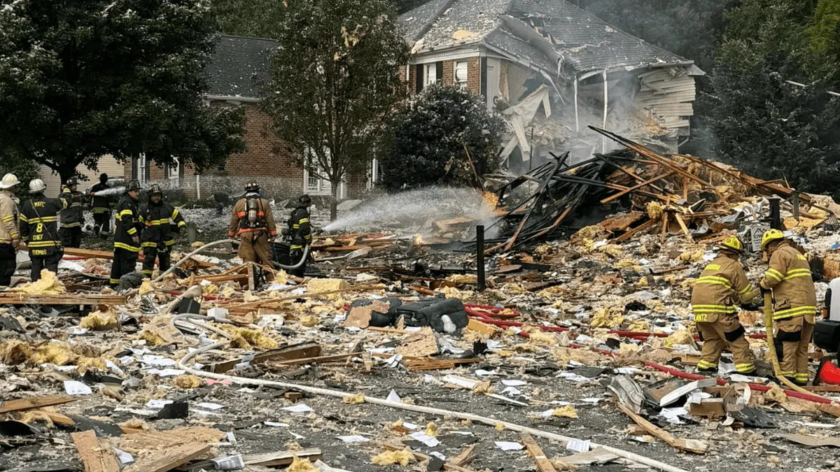 Fatal House Explosion Rocks Bel Air, Maryland; Search Continues