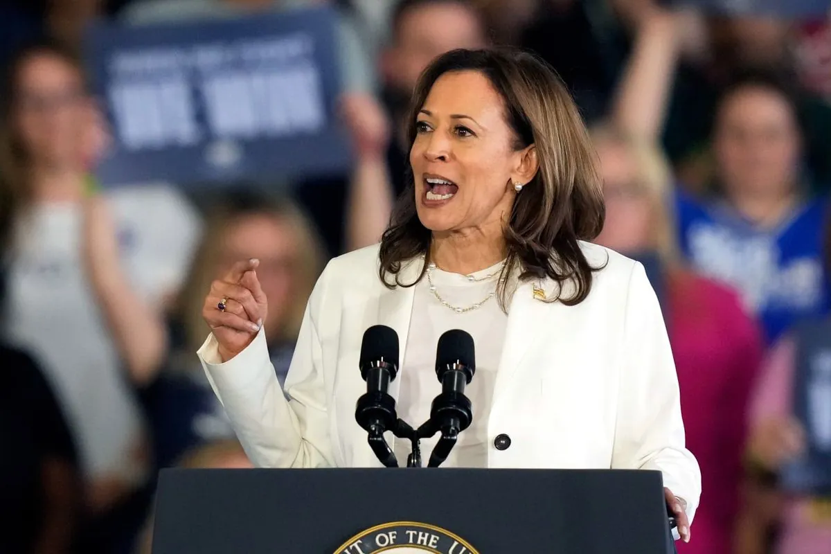 Trump's False Claims About Harris Rally Spark Controversy