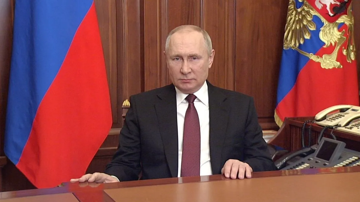 Putin Addresses Ukrainian Incursion, Claims Advancing Russian Forces