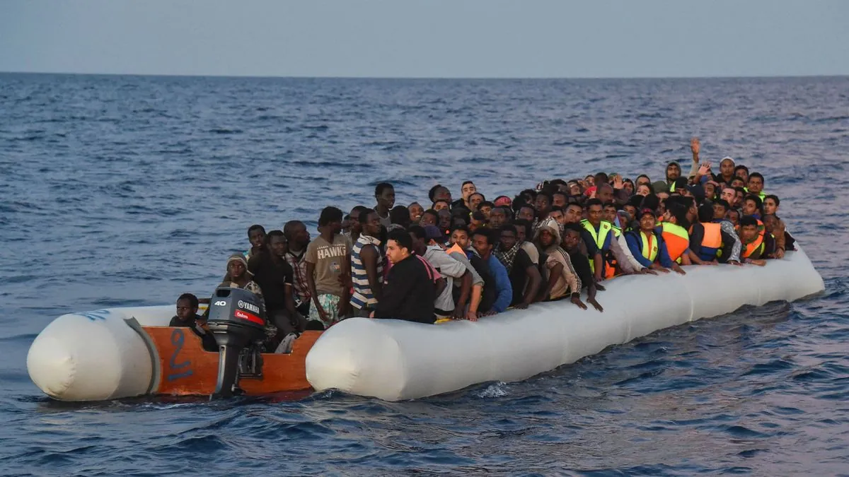 Spanish Charity Aids 54 Migrants Off Lampedusa Amid Rising Sea Crossings