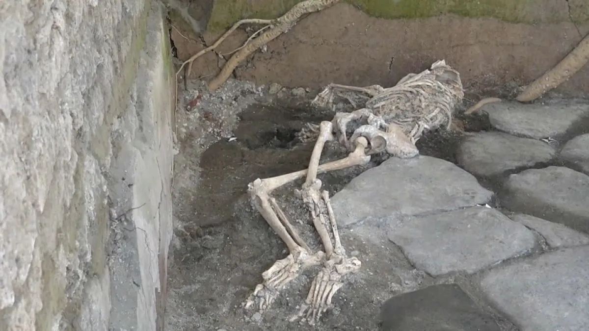 Ancient Pompeii Reveals Tragic Final Moments of Two Eruption Victims