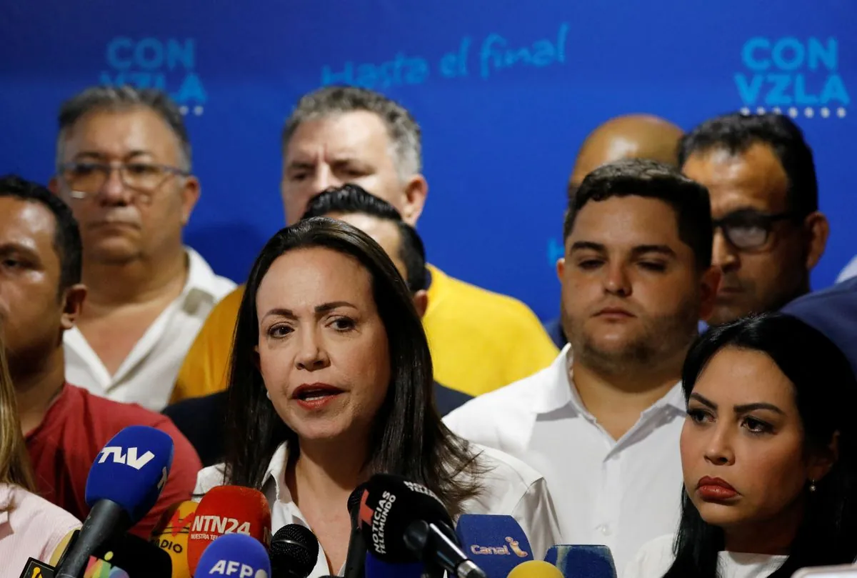 Venezuelan Opposition Leader Challenges Maduro's Post-Election Grip