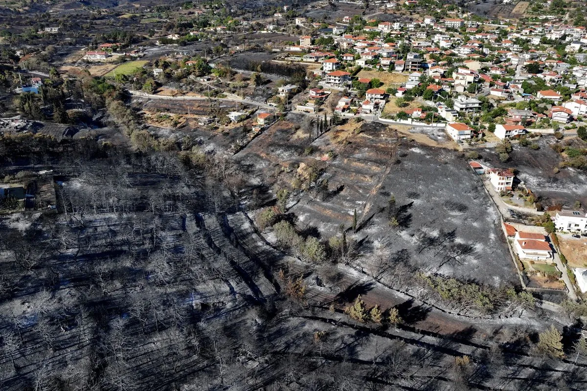 Athens Suburb Shocked by Unexpected Wildfire: Residents Face Aftermath