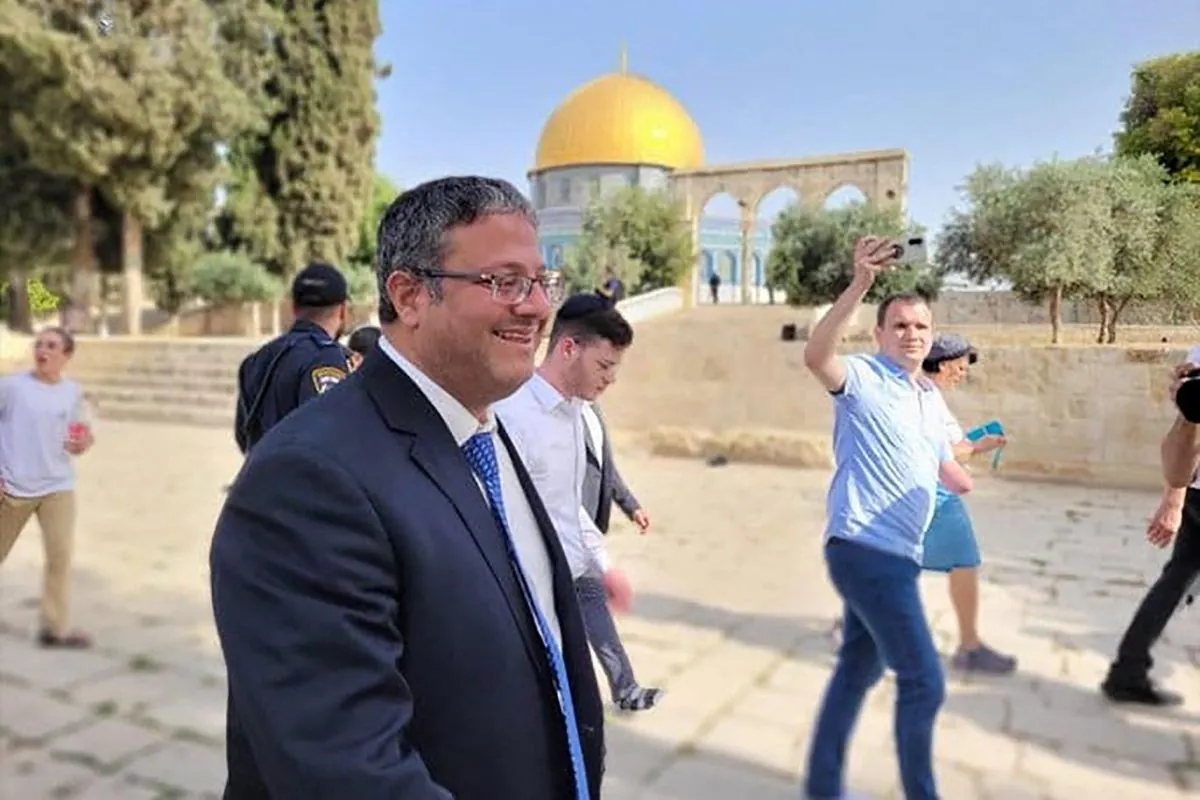 Controversial Israeli Minister Ben-Gvir Stirs Tension with Al-Aqsa Visit