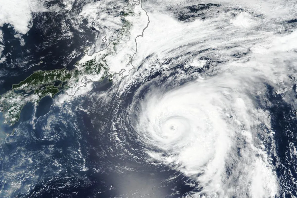 Typhoon Ampil Disrupts Travel and Power in Japan's Kanto Region