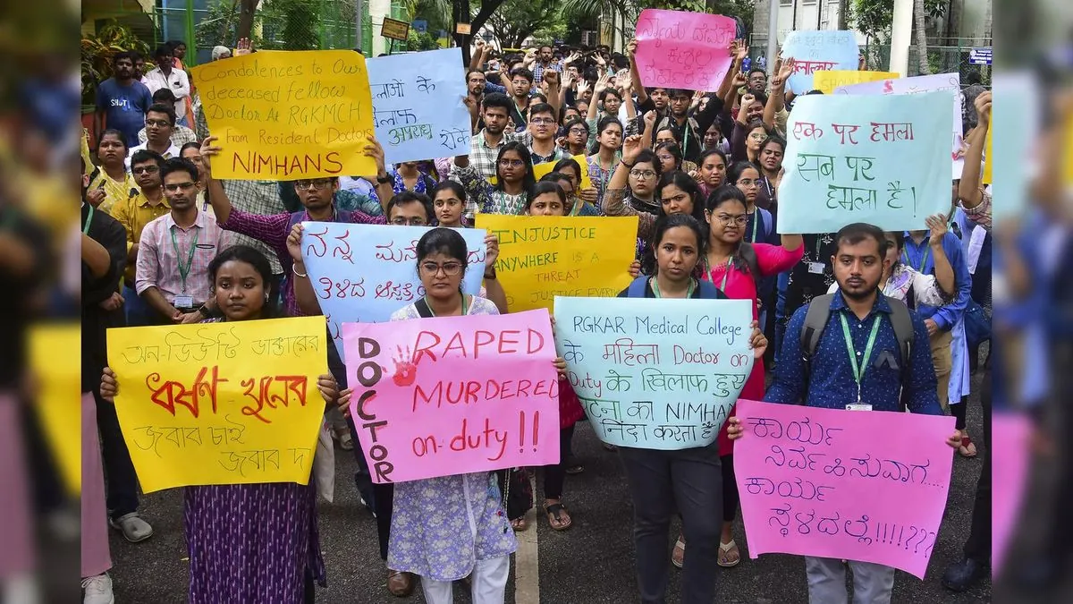 Indian Doctors Protest Nationwide After Colleague's Brutal Murder