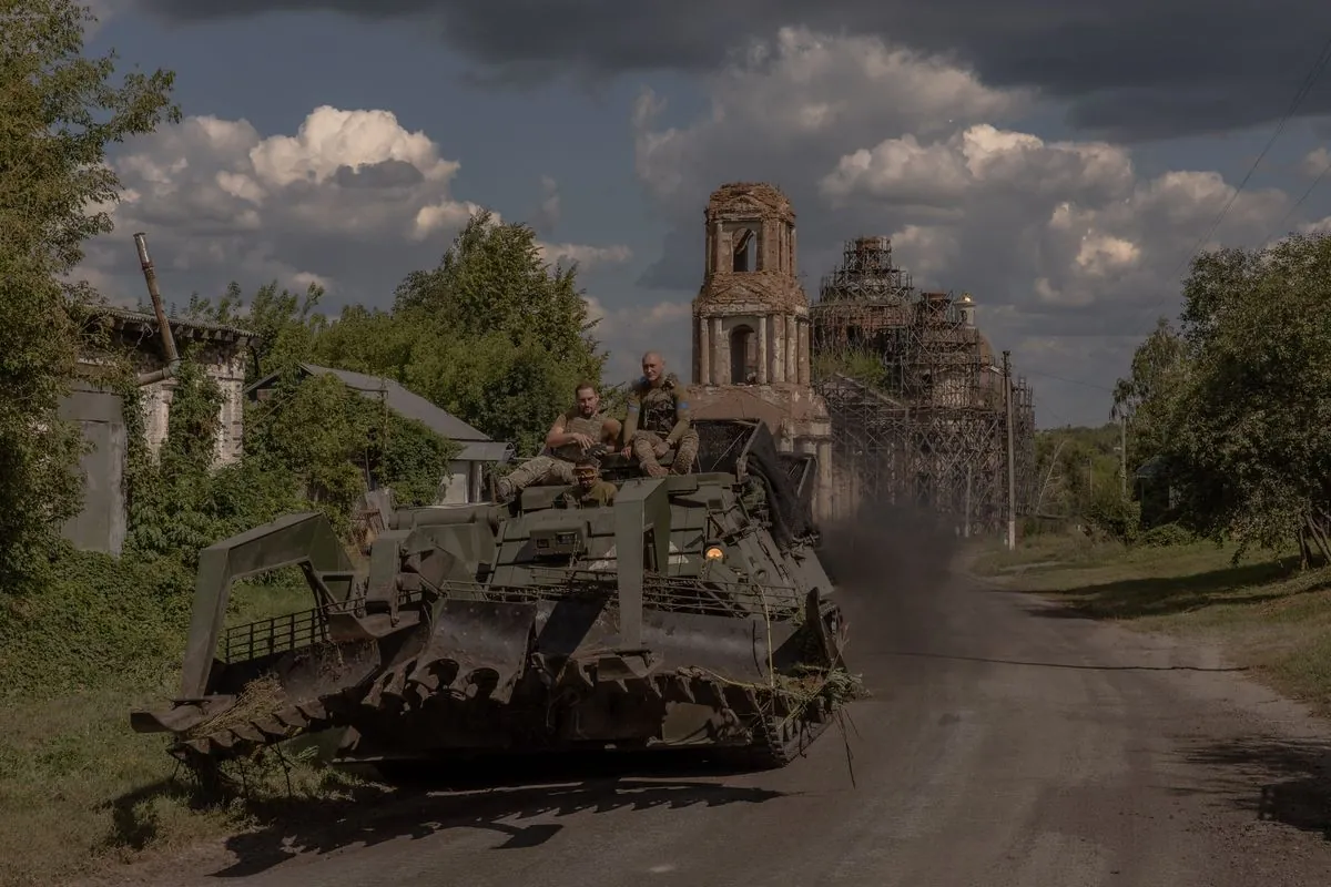 Ukraine's Surprise Invasion of Russia: Kursk Region Under Siege