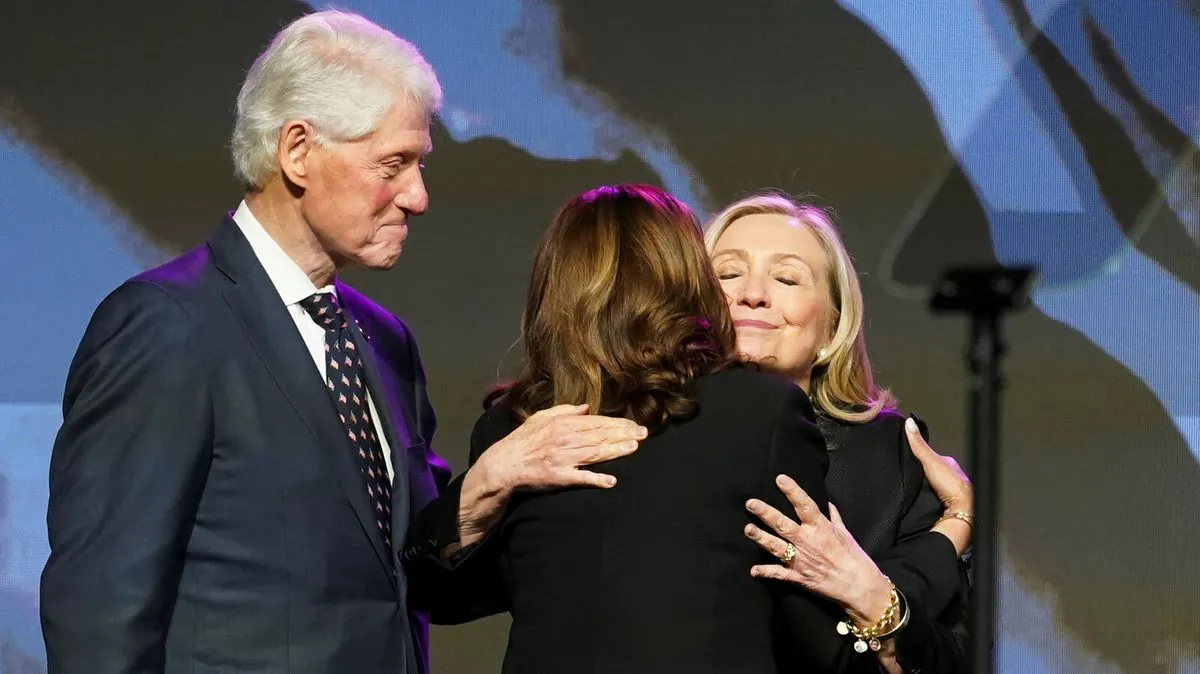 clintons-return-to-dnc-stage-echoes-of-2016-as-harris-takes-the-lead