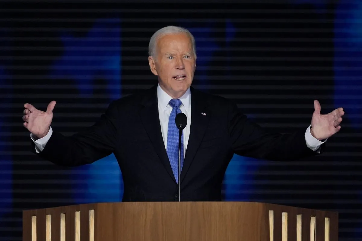 Biden Bids Farewell at DNC, Passes Torch to Harris in Historic Moment