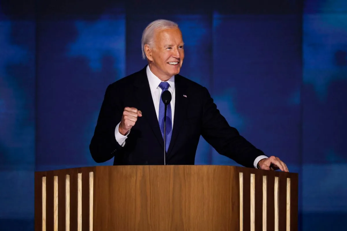 Biden Bids Farewell at DNC, Passing Torch to Harris