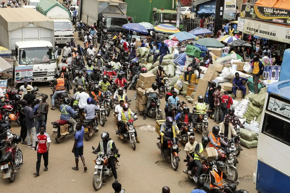 Kampala's Boda-Boda Boom: Unemployment Fuels Motorcycle Taxi Surge