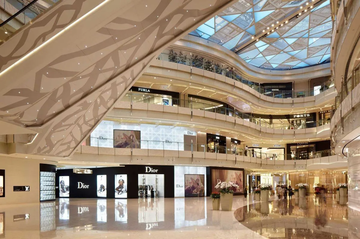 Shanghai's Luxury Malls Mask China's Growing Economic Divide