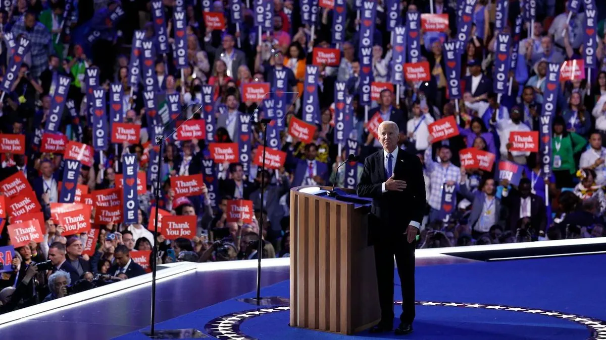 Biden's Late-Night Speech Marks Democratic Party's Generational Shift