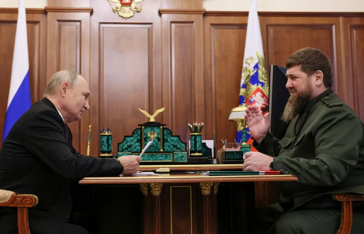 Putin Makes Surprise Visit to Chechnya Amid Ukraine Conflict