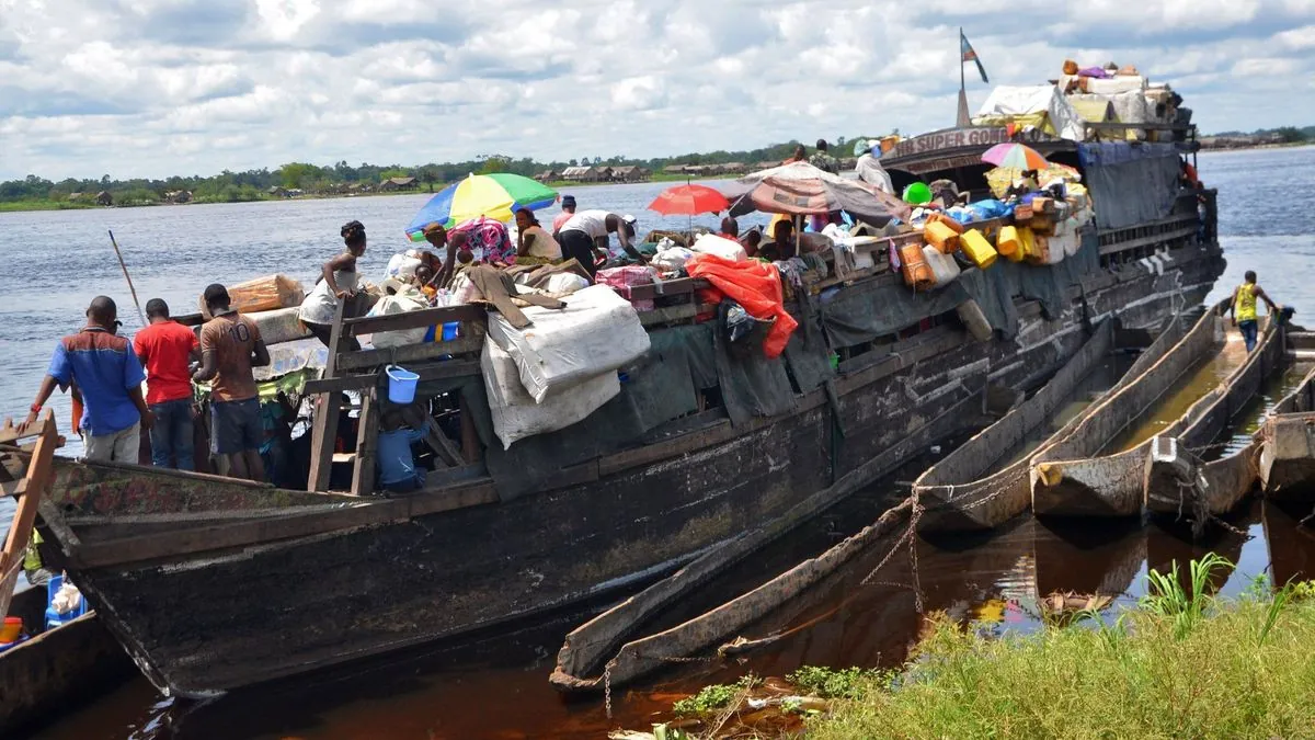 Tragic Boat Accident in Western Congo Claims 20 Lives, Hundreds Missing