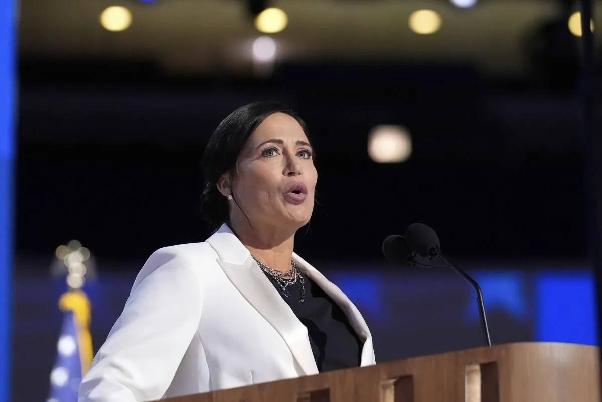 Ex-Trump Aide Grisham Endorses Harris at DNC, Sparking Controversy