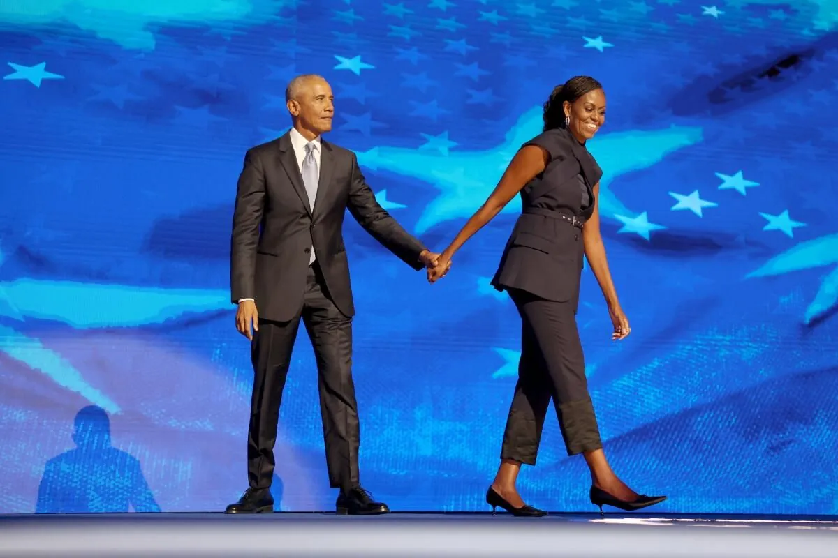 Obamas Ignite Democratic Convention with Rousing Support for Harris