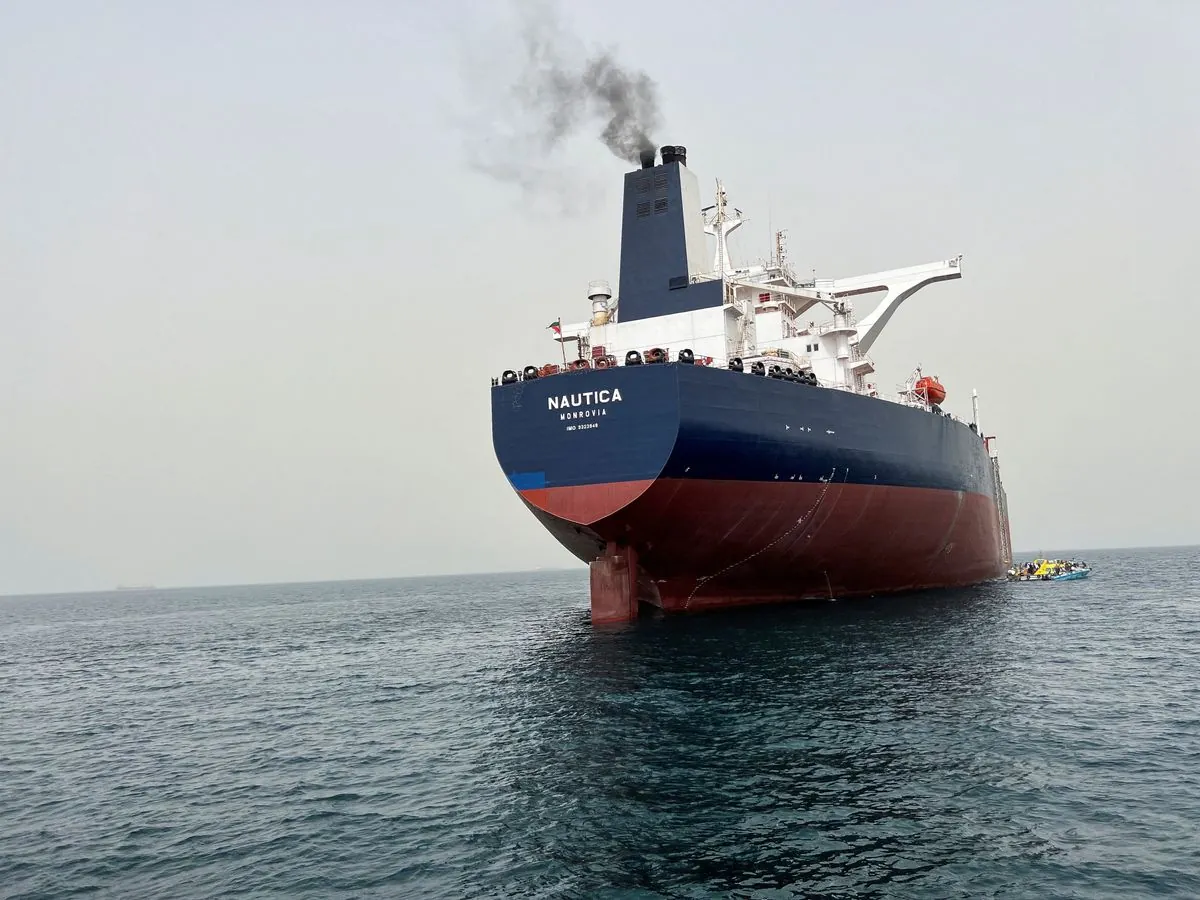 Greek Oil Tanker Attacked in Red Sea, Loses Maneuverability