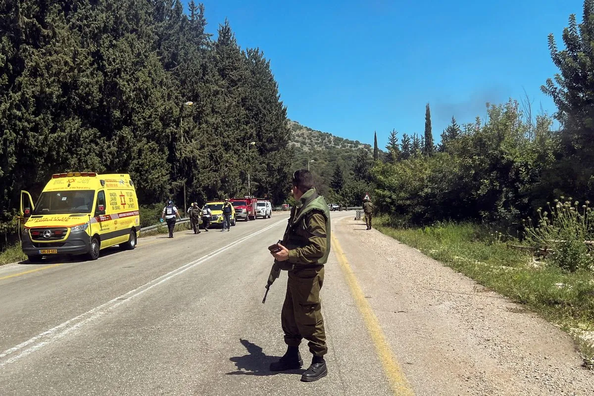 hezbollah-claims-drone-strike-on-israeli-kibbutz-in-escalating-conflict