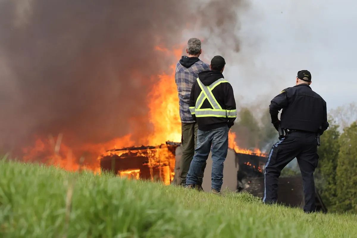 Tragic House Fire in Bradford Claims Four Lives, Suspect Arrested