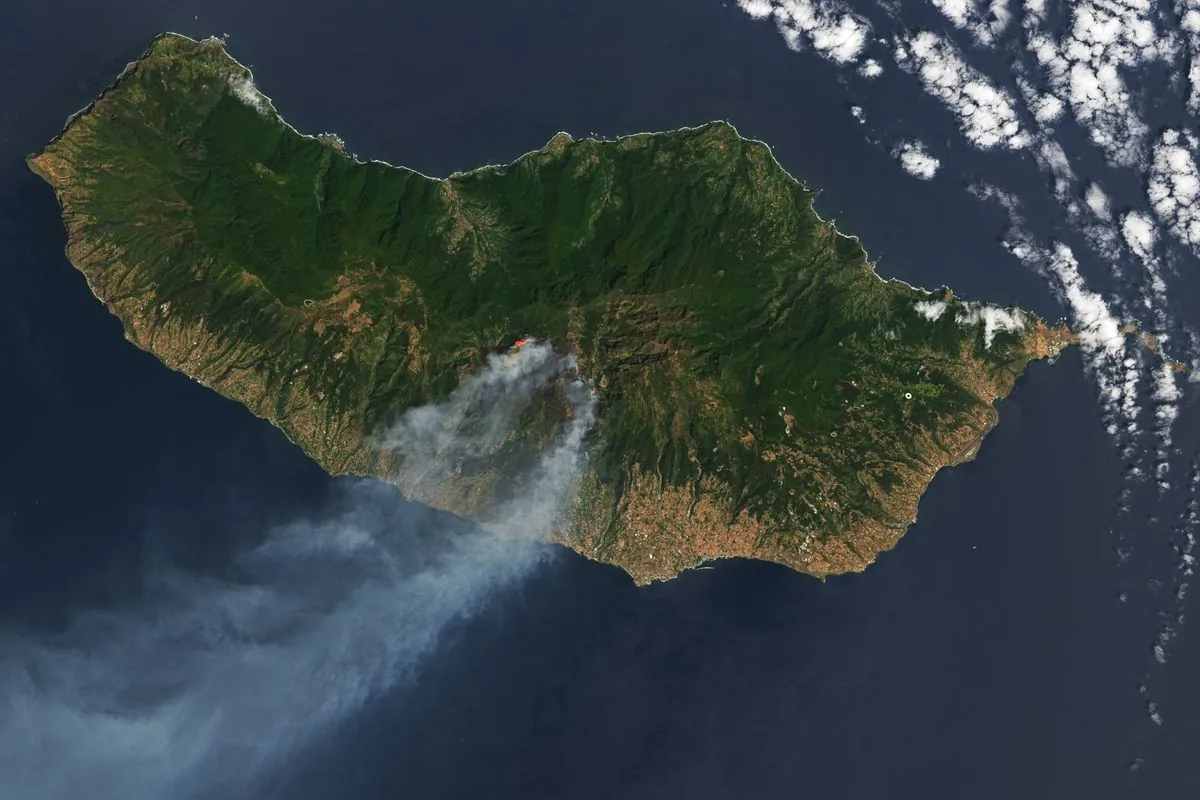 Madeira Battles Persistent Wildfire: Reinforcements Deployed