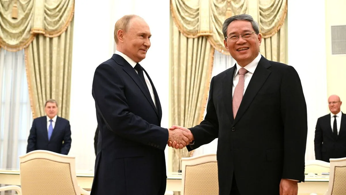 Putin and Li Qiang Highlight Strengthening Russia-China Economic Ties