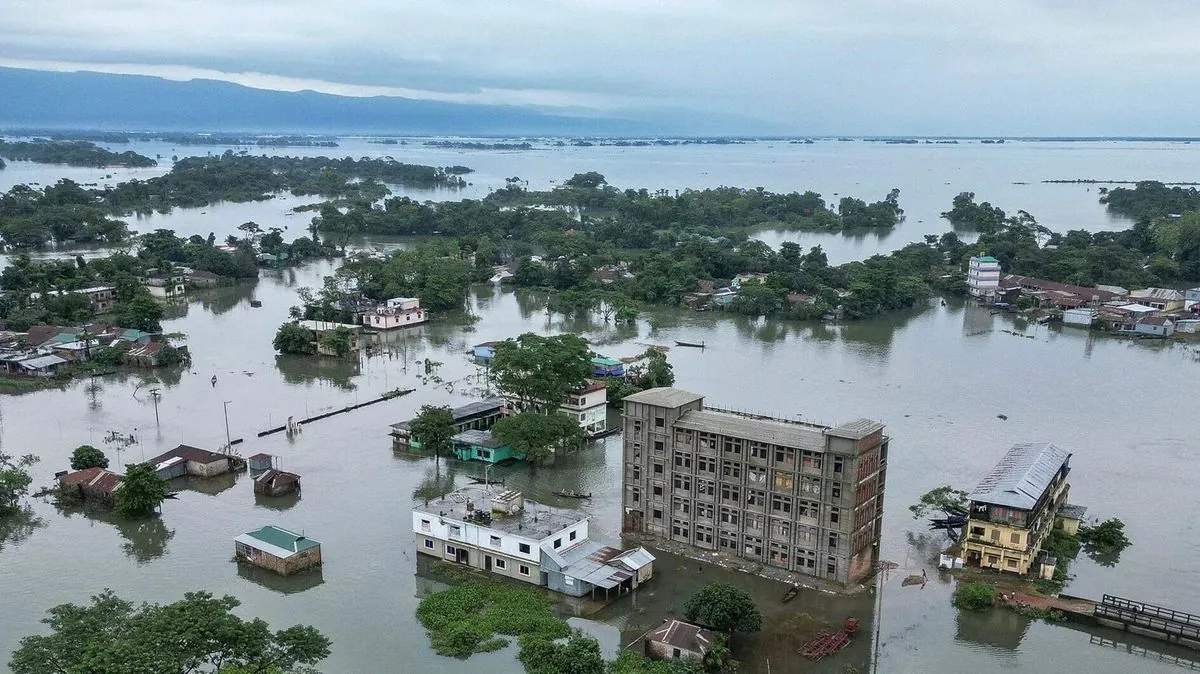 Deadly Floods Ravage Northeast India and Eastern Bangladesh