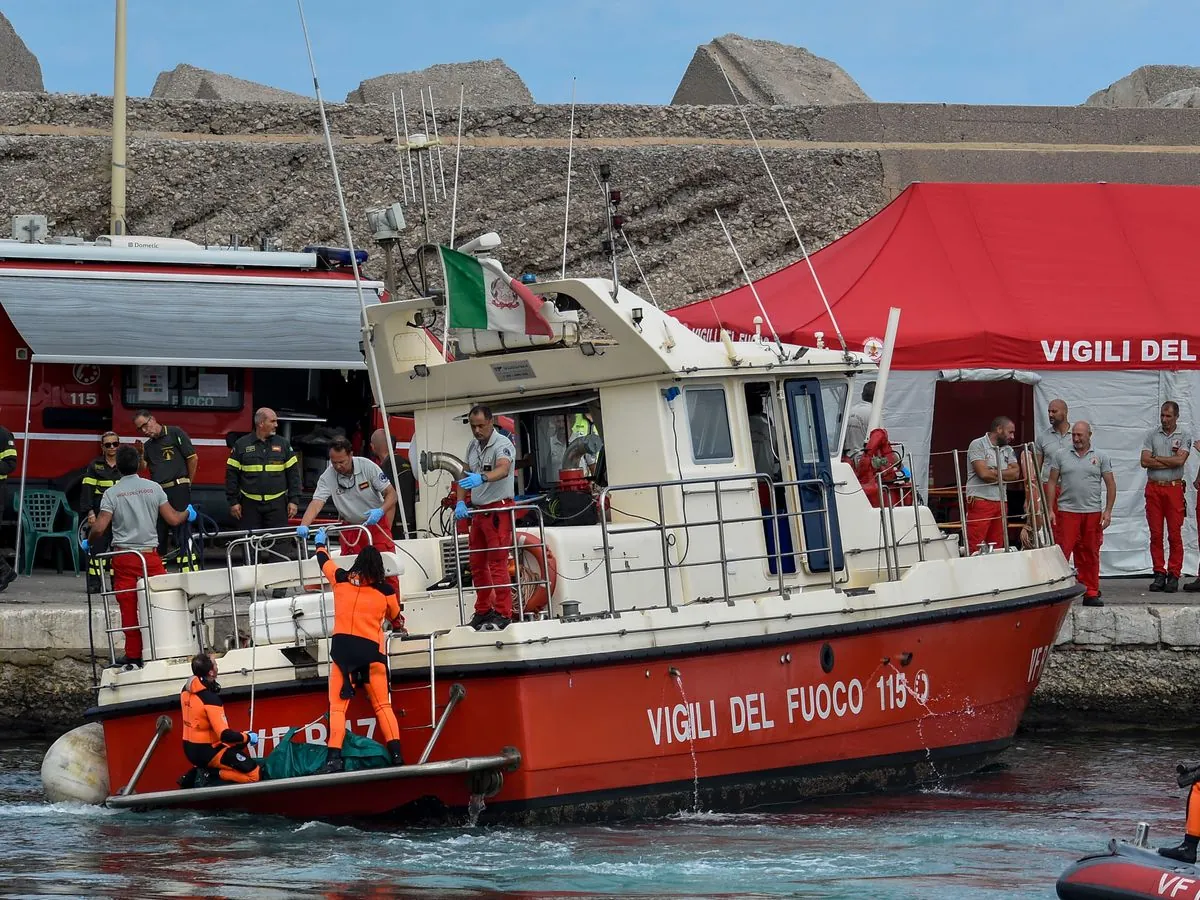 Tragic Superyacht Sinking Off Sicily: Fifth Body Recovered, One Still Missing