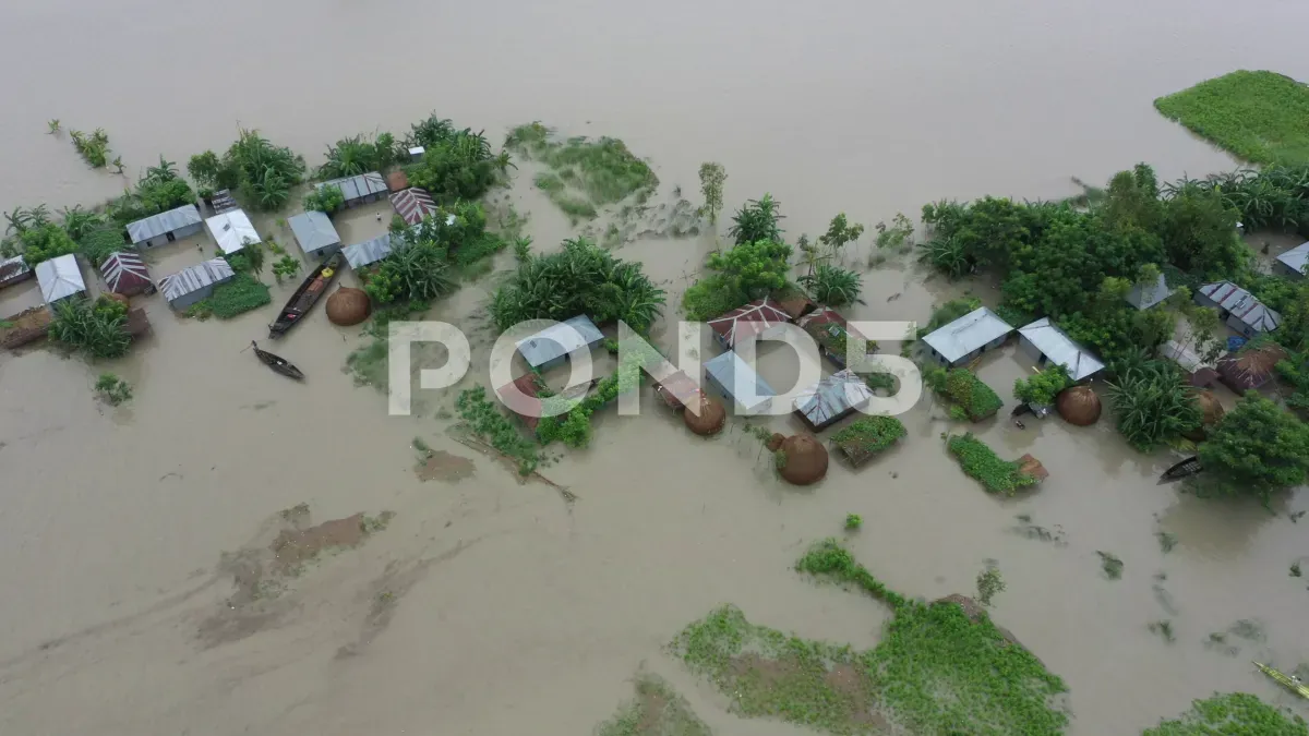 Massive Floods Strand Millions in Bangladesh, Raising Climate Concerns