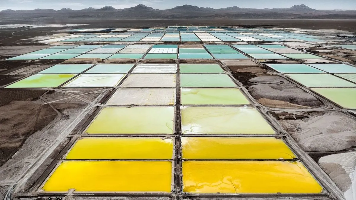 Chile's Atacama Salt Flat Sinking Due to Lithium Extraction, Study Reveals