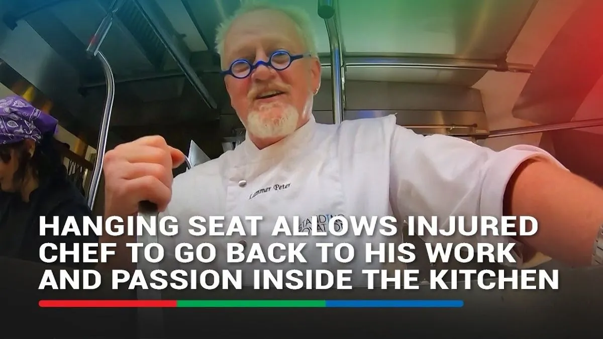 Innovative Hanging Seat Revives Austrian Chef's Career After Injury