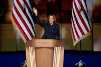 Harris Accepts Historic Nomination, Calls for Unity in Landmark Speech