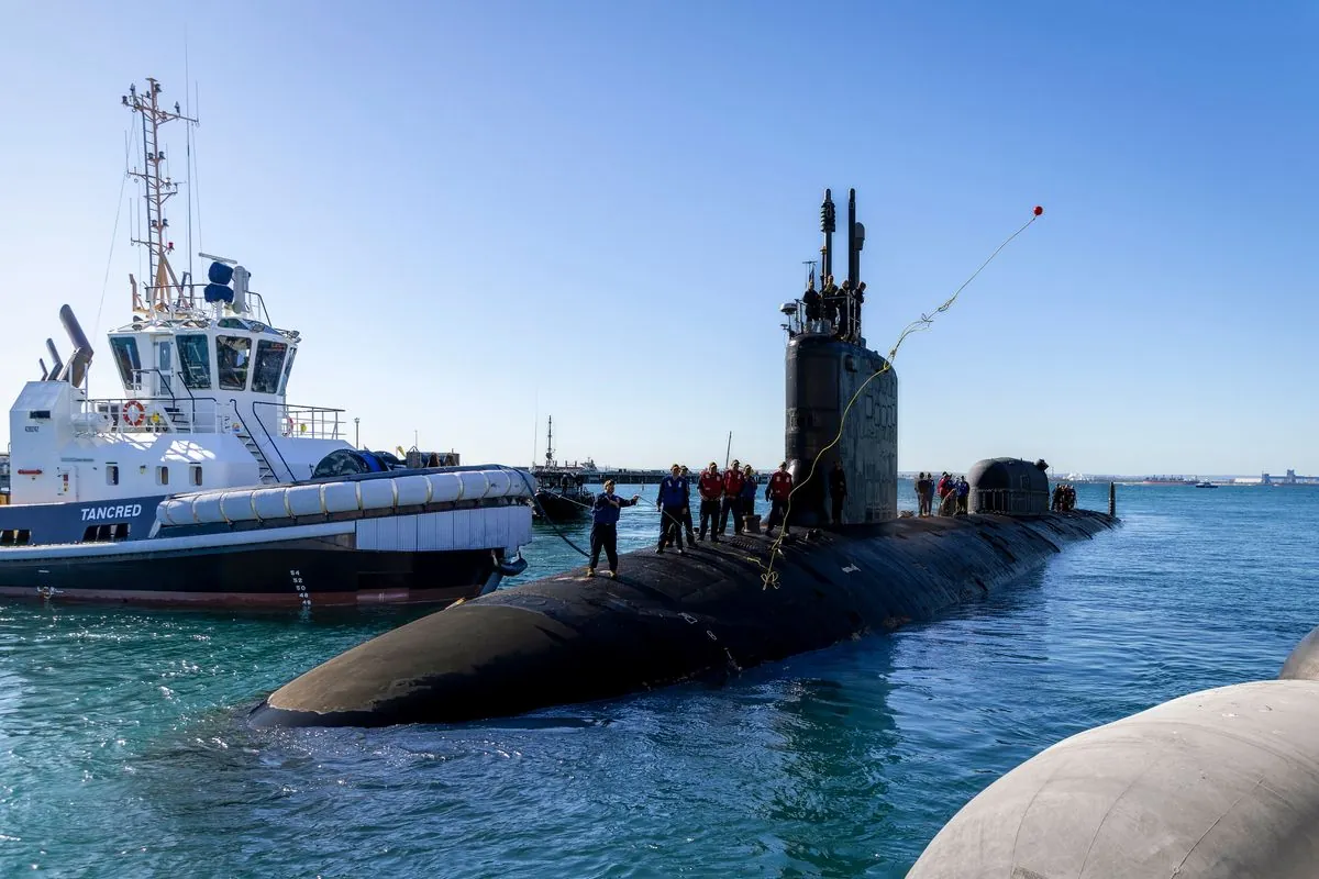 US Nuclear Sub Maintenance in Australia Marks AUKUS Milestone