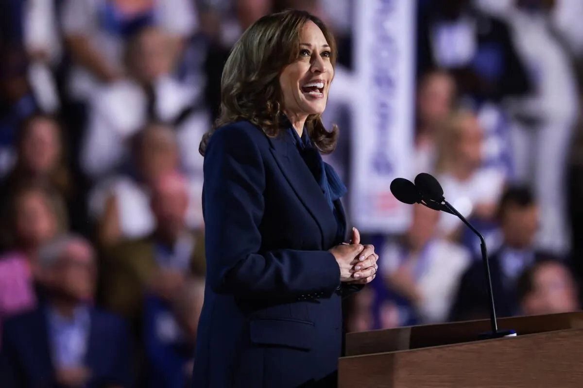 Harris Rallies Democrats at Convention, Emphasizing Change and Unity