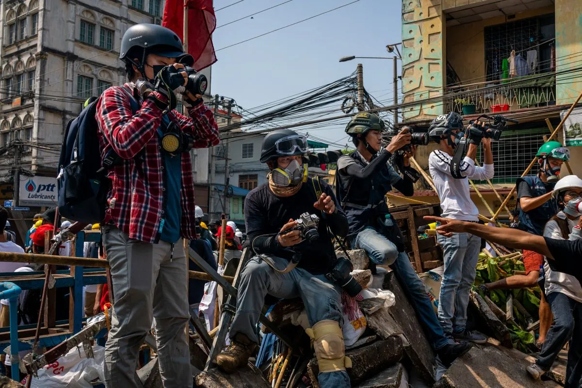 Two Journalists Killed in Myanmar Military Raid, Press Freedom Under Threat