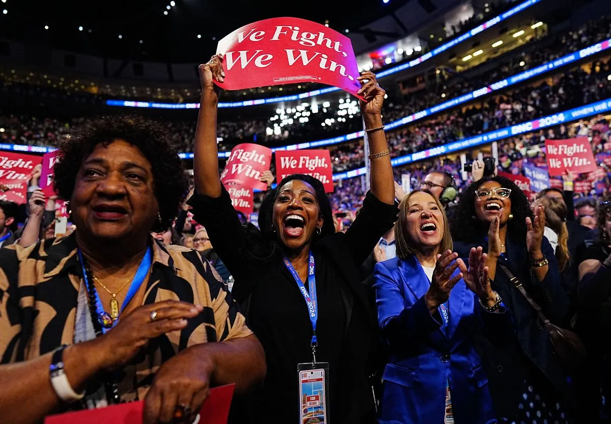 Visual Messaging Clash: DNC and RNC Sign Strategies Revealed