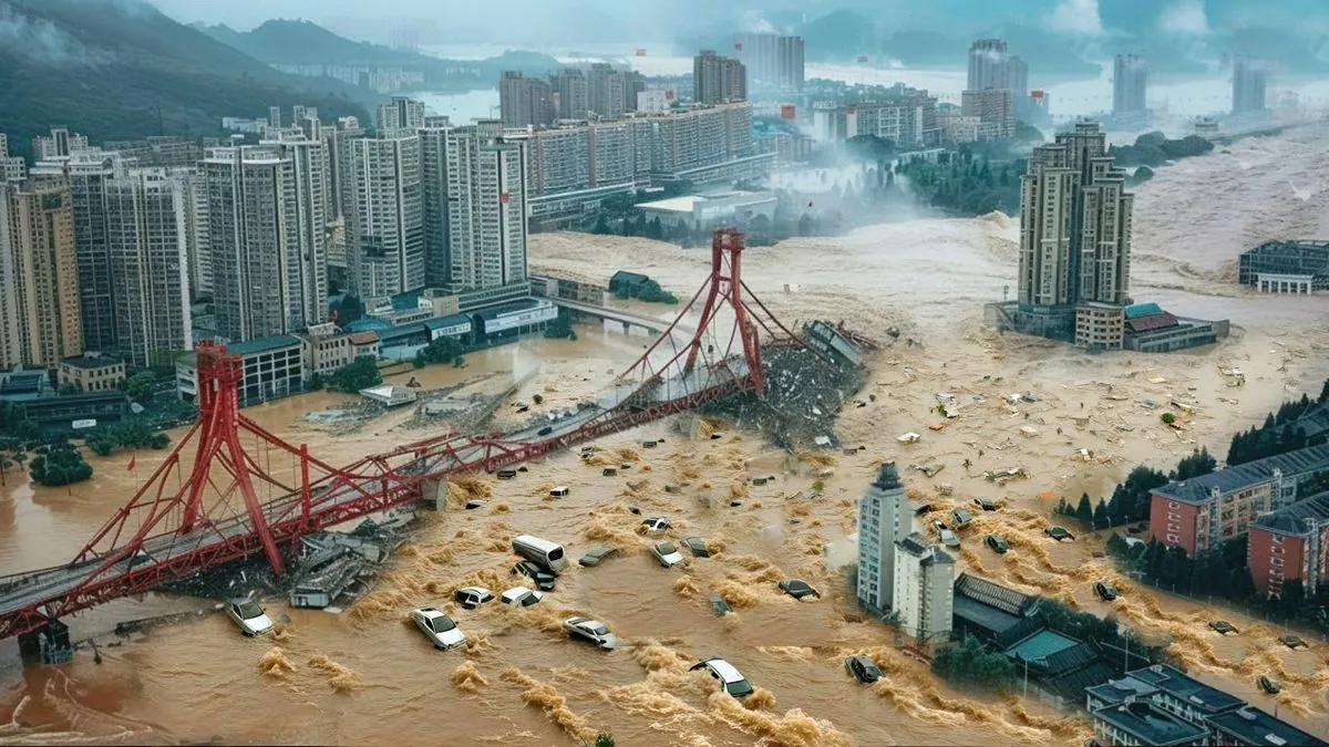 Record Rainfall in Northeast China Claims Lives, Causes Massive Damage